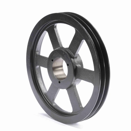 Browning 2 Groove Cast Iron Bushed Bore Multiple Sheave, 2B160SK 2B160SK